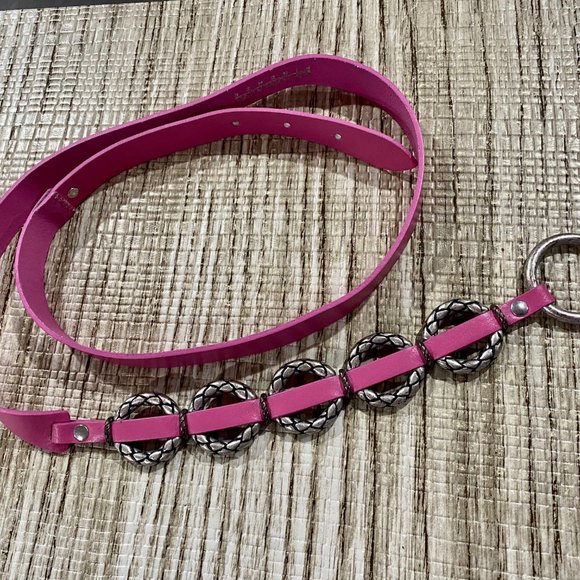 Antoniazzi Barbiecore Chain Narrow Leather PrairieWestern Artsy Boho Coquette B… main image 8